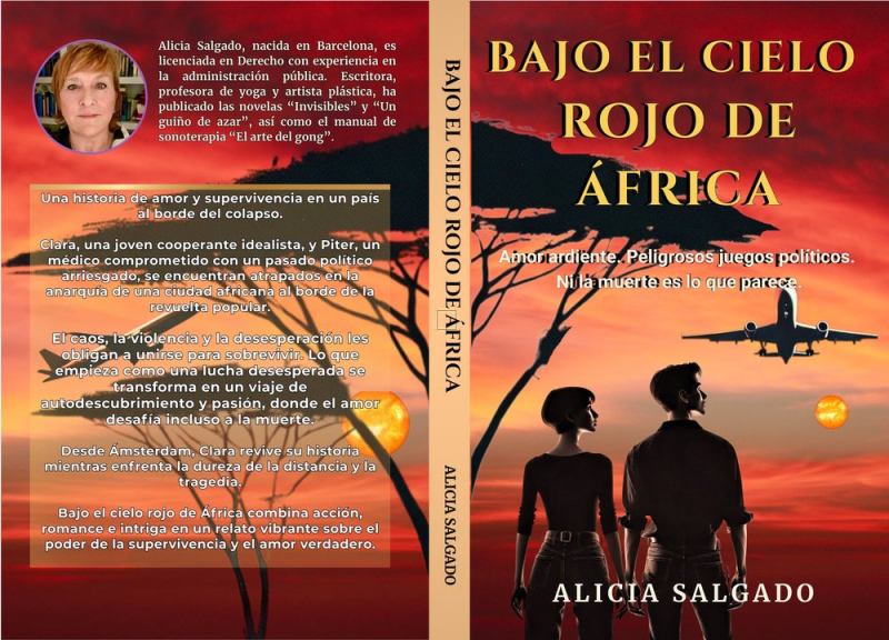 Bajo el cielo rojo de áfrica