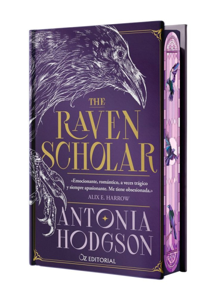 The raven scholar (edicion especial limitada en tapa dura con cantos pintados)