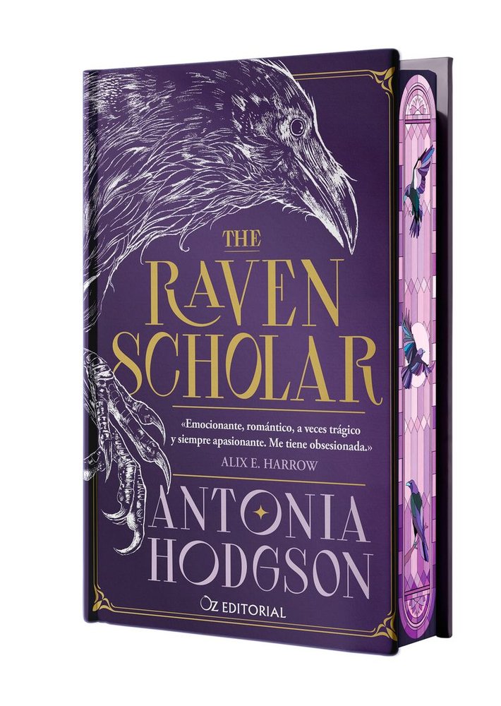 The raven scholar (edicion especial limitada en tapa dura con cantos pintados)