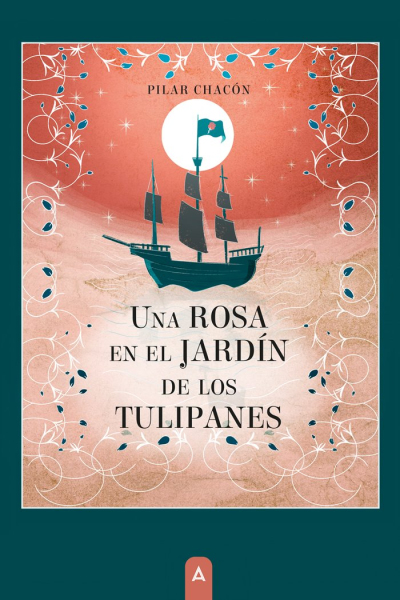 Una rosa en el jardín de los tulipanes