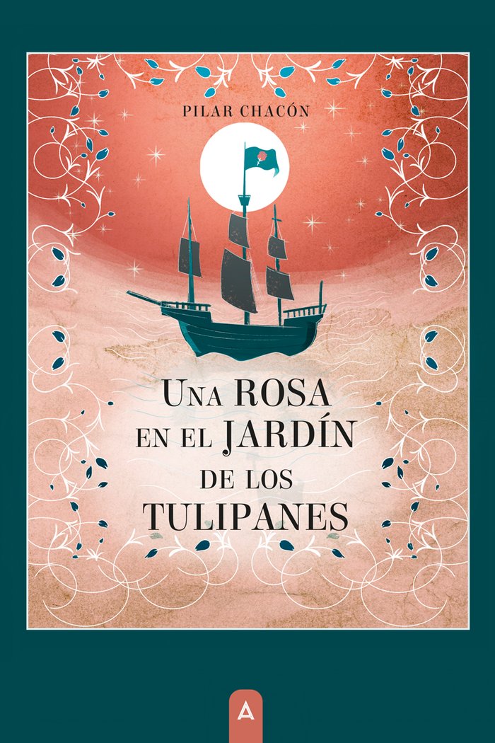 Una rosa en el jardín de los tulipanes