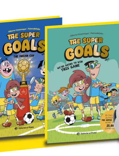The super goals box set: 2 books + soccer ball