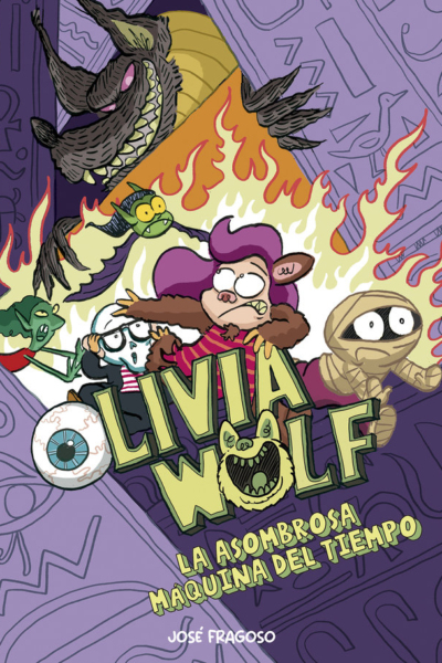 Olivia Wolf la asombrosa maquina del tiempo
