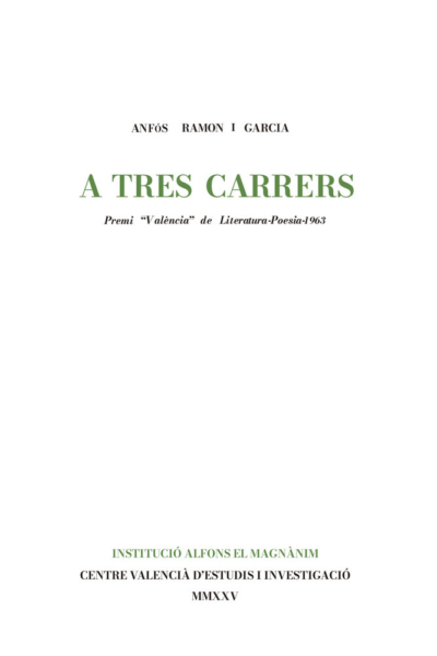 A tres carrers