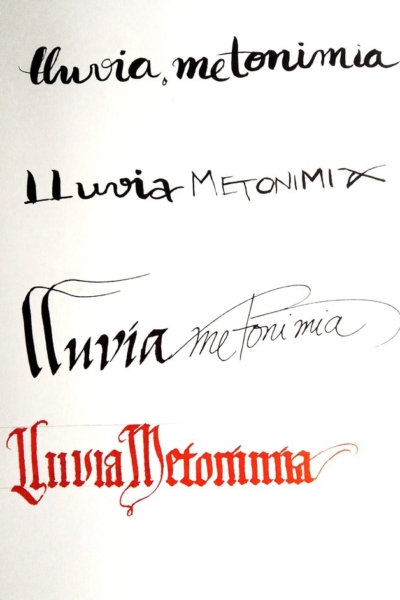 Lluvia metonimia