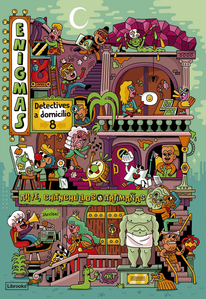 Enigmas detectives a domicilio 8 arte chanchullos y arti