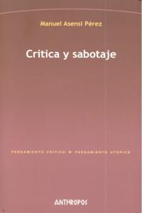Cr¡tica y sabotaje