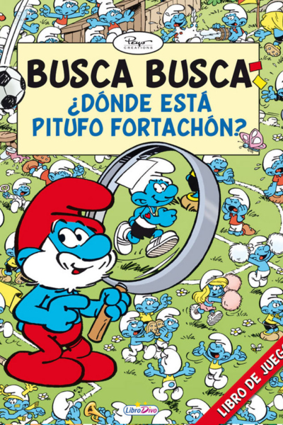 Los pitufos busca busca ¿dónde está pitufo fortachón ?