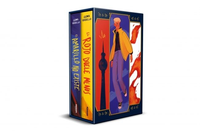 Estuche el amarillo no existe el Rojo duele menos