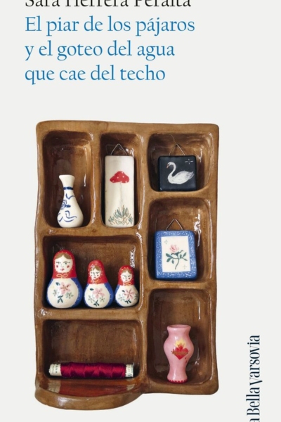El piar de los pajaros y el goteo del agua que cae del tech