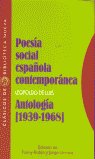 Poesía social española contemporánea