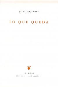 Lo que queda