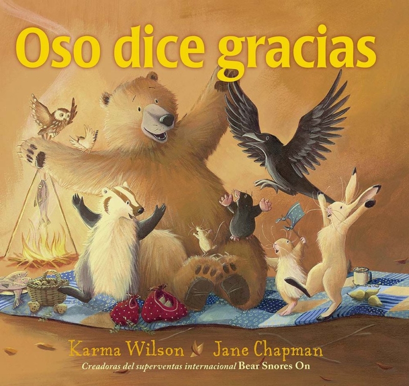 Oso dice gracias