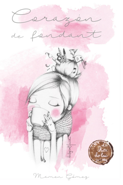 Corazón de fondant