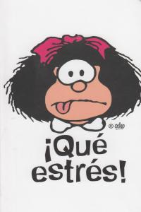 Libreta mafalda ¡qué estrés!