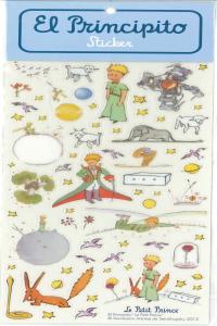 Pack stickers el principito 2 - 6 copias