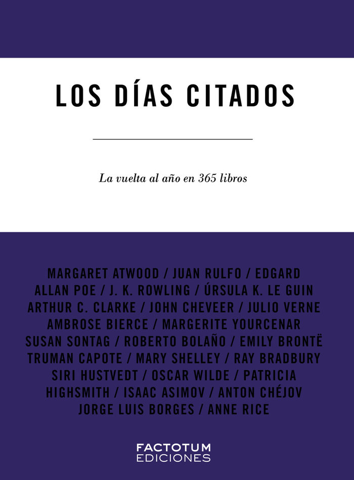 Dias citados,los