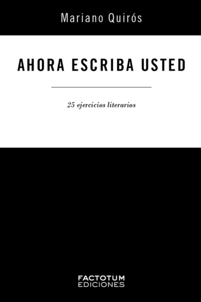 Ahora escriba usted
