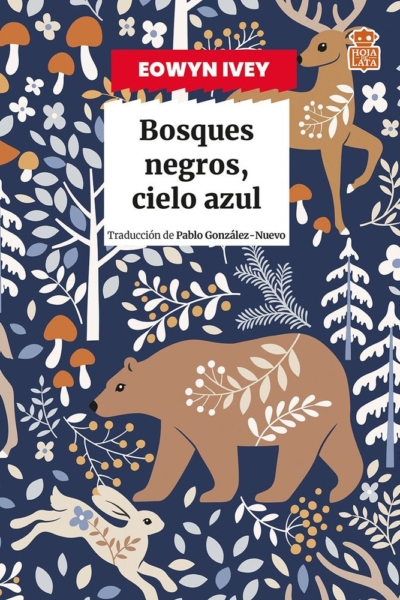 Bosques negros, cielo azul